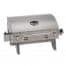 PORTABLE STAINLESS SUITCASE LP GAS CHAR GRILL